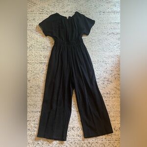 MARYSIA Eyelet Jumpsuit Swim Coverup